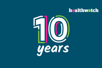 Healthwatch celebrates 10 years